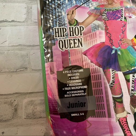 DREAMGIRL | NIB Hip Hop Queen Size 3-5 Junior - Picture 4 of 5